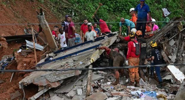 Hope fades in search for missing after Brazil rains kill 46