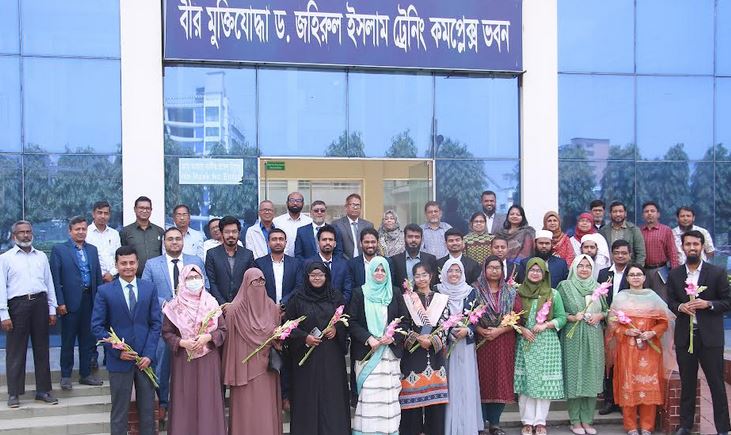 Induction training for newly recruited scientists, officers held at BRRI