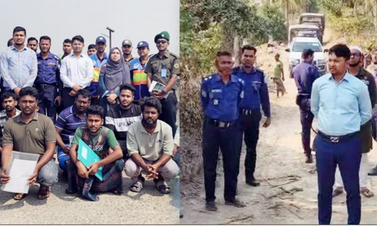 13 held for illegal sand extraction in Sitakunda