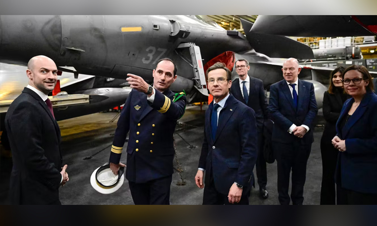 Sweden's PM rules out hosting French nuclear arms in peacetime