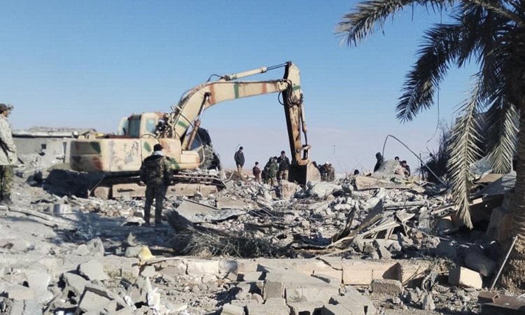 Two killed in strikes on Iraq base, pro-Iran group threatens US