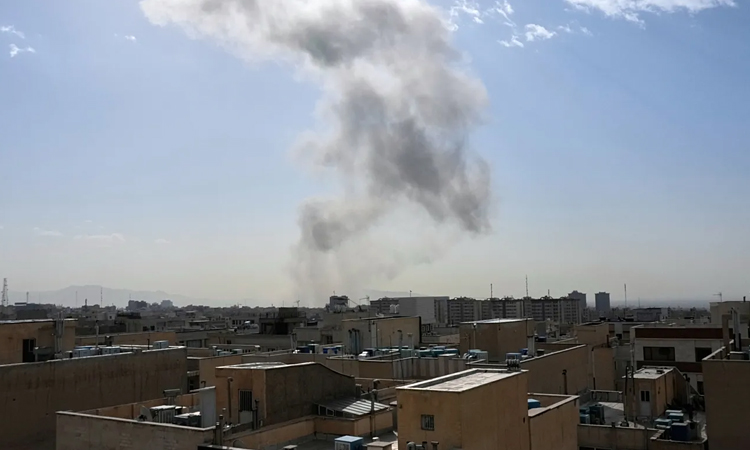 Sirens across central Israel as army seek to intercept Iran missiles