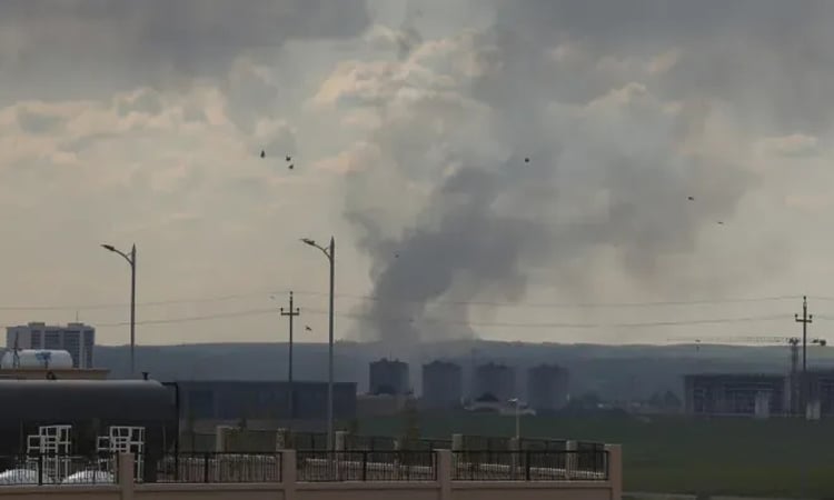 Explosions heard near Iraq's Erbil airport: AFP