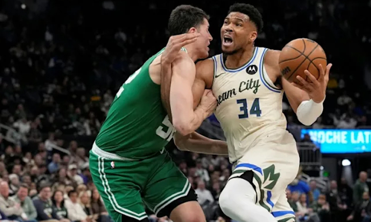 Giannis back but Bucks routed by Celtics