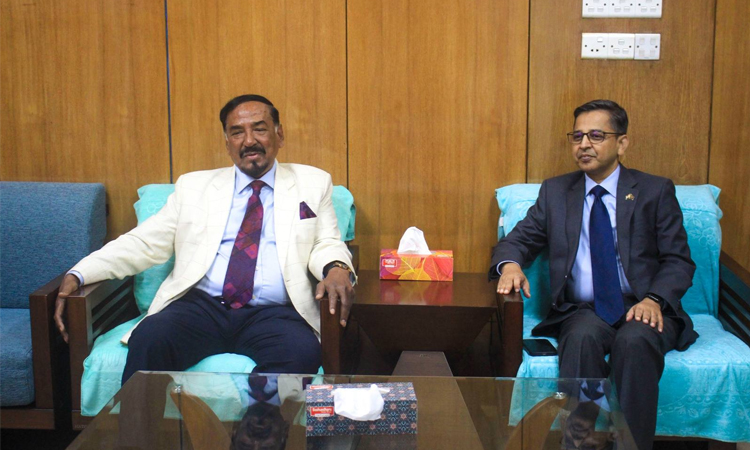 India envoy calls on Liberation War Affairs Minister