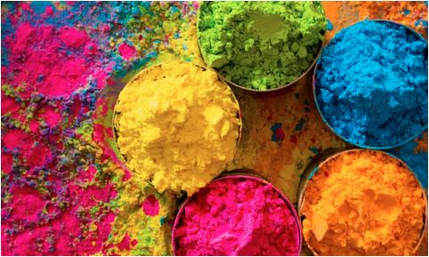 Holi festival celebrated