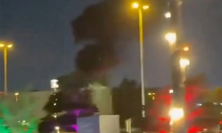 Drone attack sparks fire by Dubai's US consulate