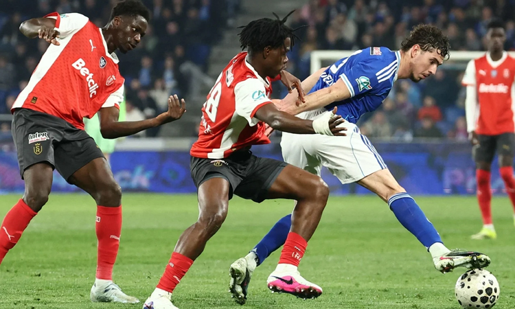 Strasbourg spot on against Reims in French Cup