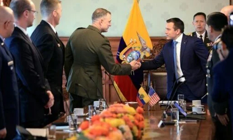 US confirms joint anti-drug operations with Ecuador