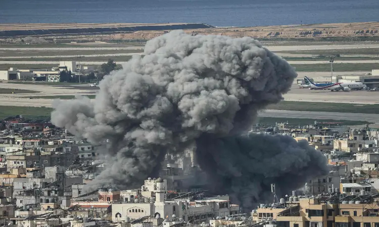 Israel keeps up Lebanon strikes as ground forces advance