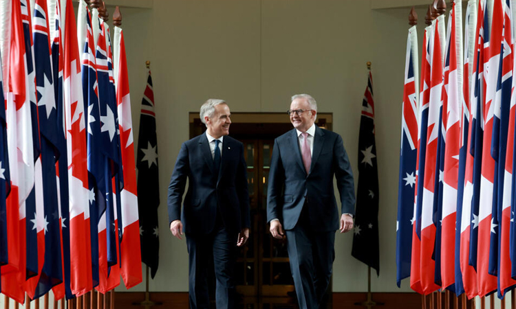 Canada PM Carney says can't rule out military participation in Iran war