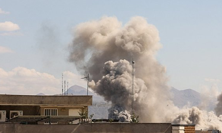 Iranian news agency Tasnim says explosions heard in Tehran