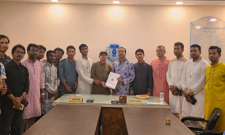 JCD President Rakibul Islam calls on JUJA members