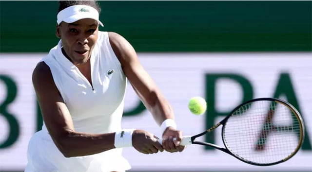 Qualifier Parry ends Venus's desert dream