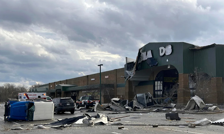 Four dead, at least 12 injured after tornados hit Michigan: US media