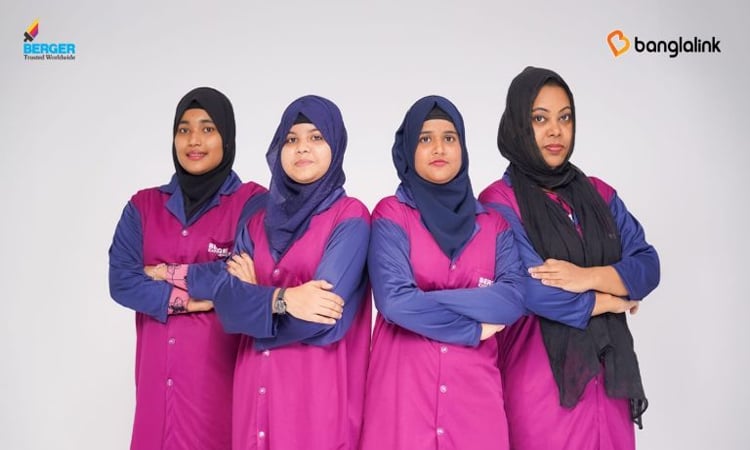 Banglalink, Berger Paints partner to empower female painters 