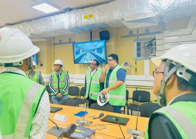 Mahbub Anam visits Rooppur nuclear power plant