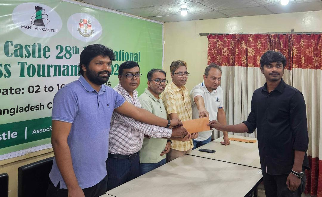 Subrata wins title of Manha’s Castle Int’l Chess