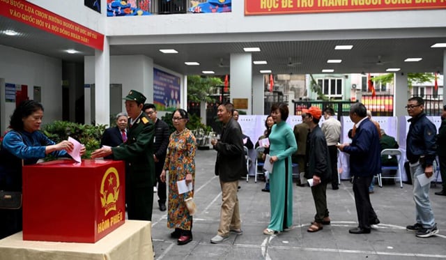 One-party Vietnam holds parliamentary election