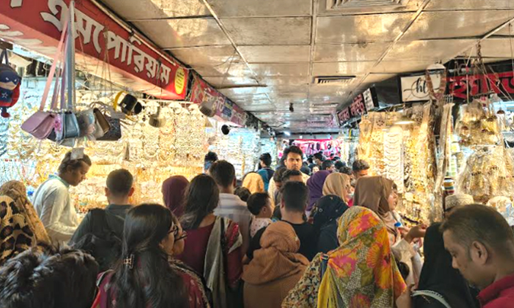 Eid rush at New Market: every purchase tells a story