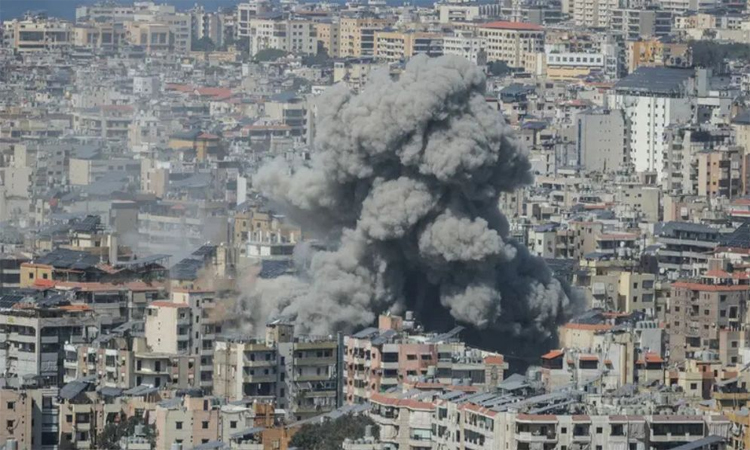 Israel army says begun 'wide-scale' wave of strikes on western Iran