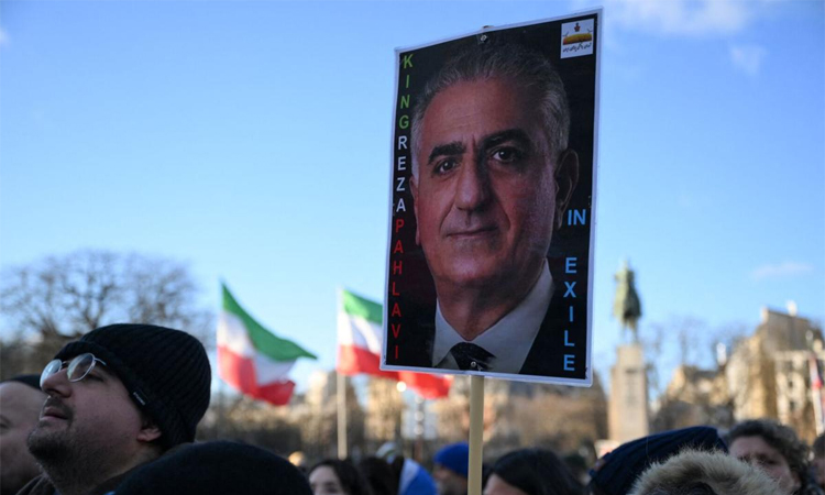 Iranian protesters fled 'hell' at home, watch war from exile