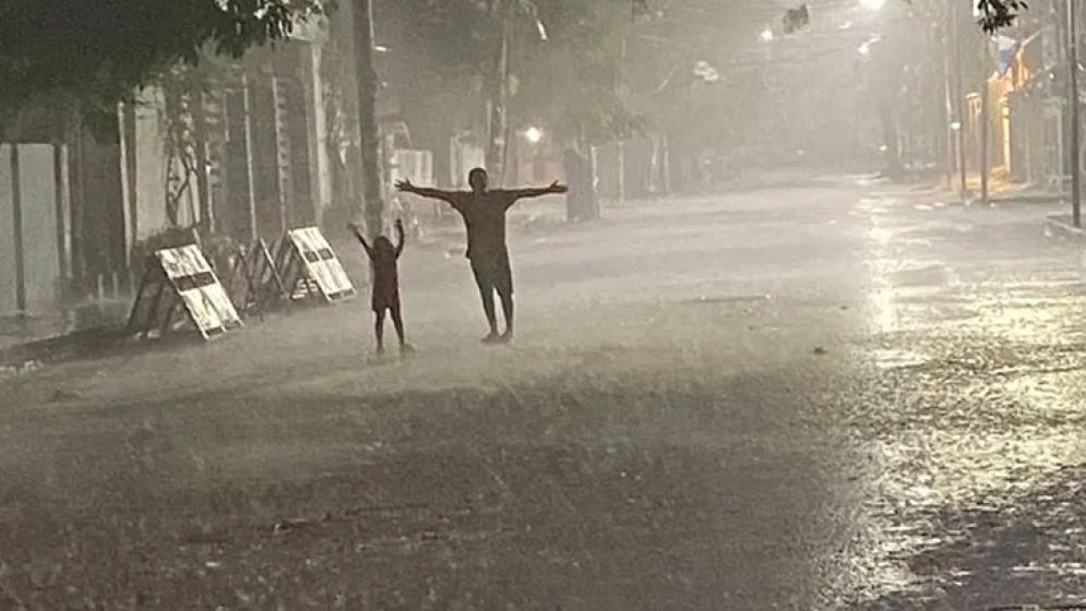 Comforting rain in Rajshahi at the beginning of Chaitra