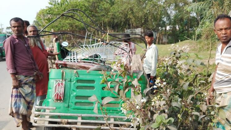 Three killed in Tangail road accident