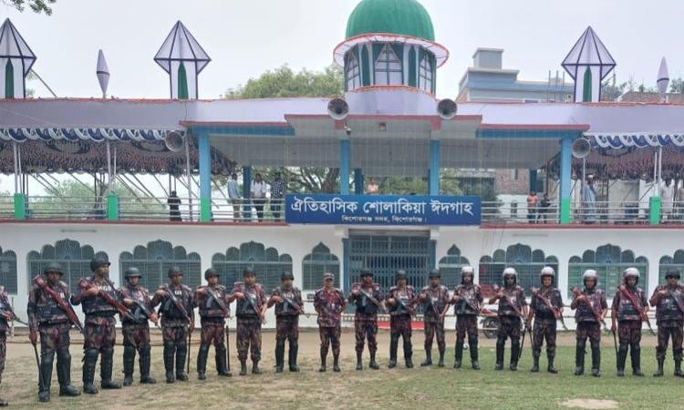 Five platoons of BGB deployed for Kishoregan’s Sholakia Eid congregation