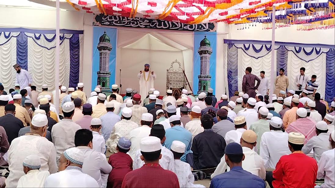 First Eid congregation held in Khagrachari in peaceful atmosphere