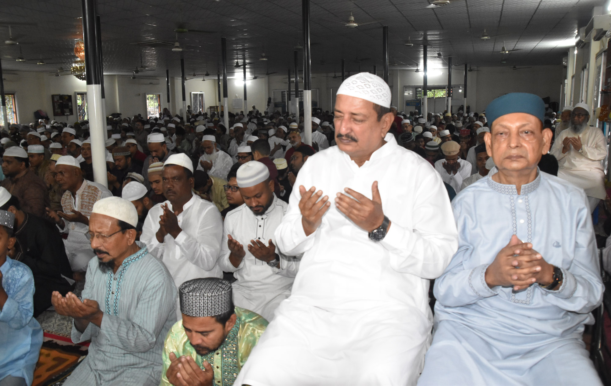 Message of peace and brotherhood at Eid prayers in Rajshahi