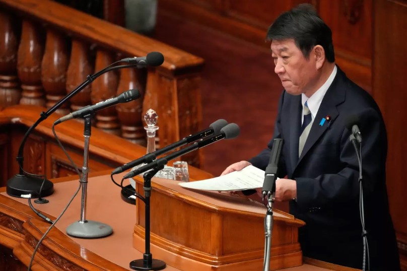 Japan FM says Iran released one of two detained Japanese nationals