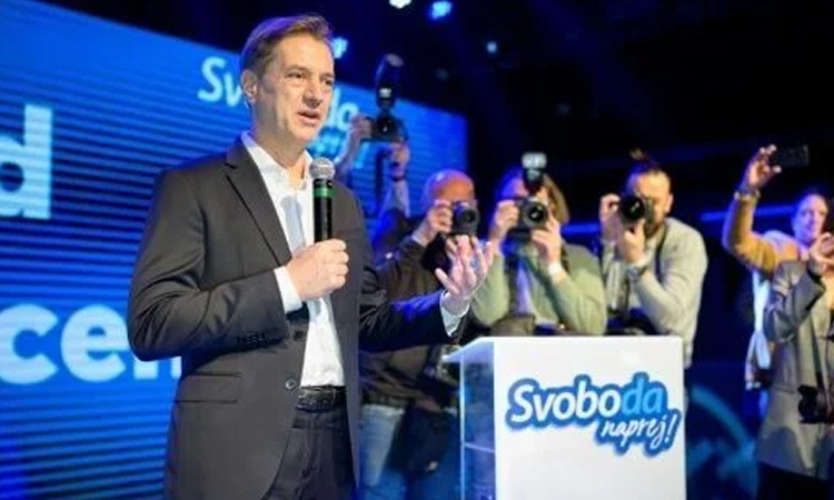 Slovenia liberal PM claims win over conservatives in tight vote