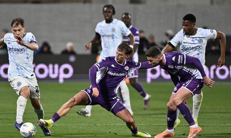 Inter's Serie A lead cut to six with Fiorentina draw, Como march on