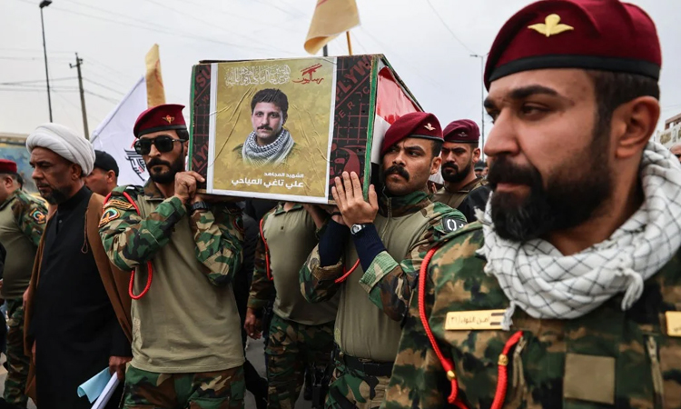 Iraq armed group says commander, fighters killed in strike