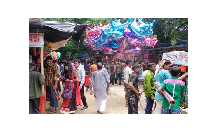 Traditional Eid fair lights up Bagha with festive spirit