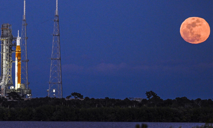 It's go time: historic Moon mission set for lift-off