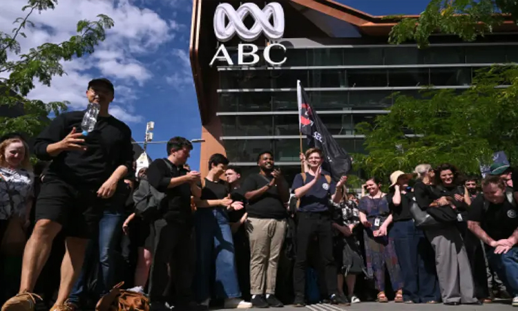 Australia's public broadcaster hit by staff walkout