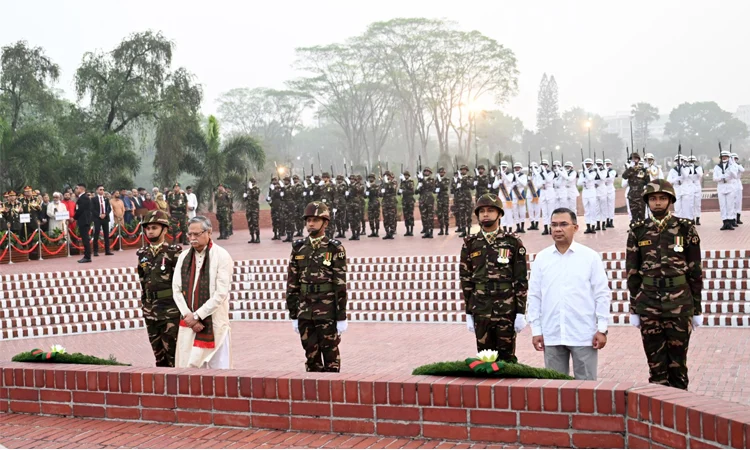 President, PM pay homage to Liberation War martyrs