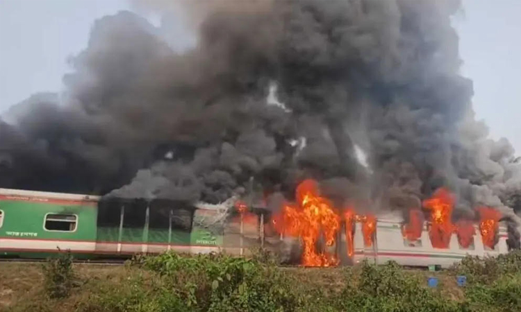 Chattala Express fire under control, train movement normal on alternative route