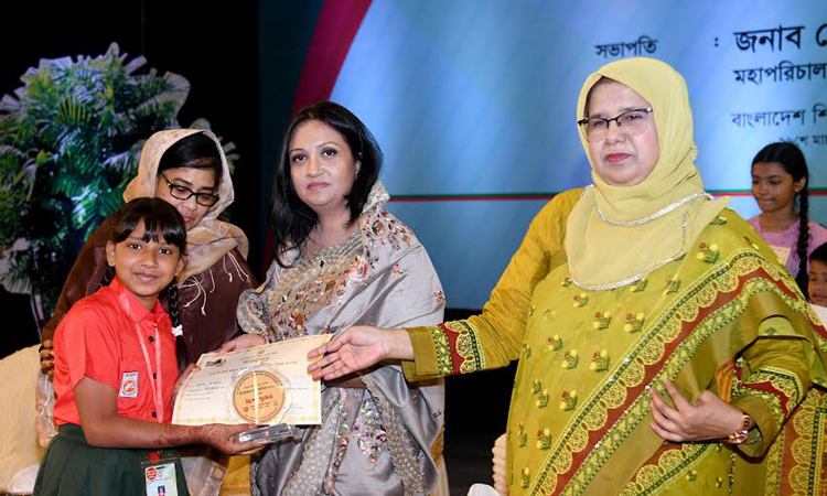 Sharmin for safe Bangladesh for women, children