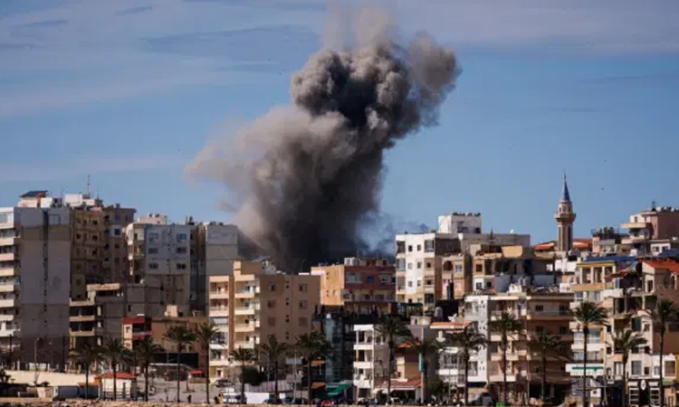 Sirens, blasts in Israel as Iran fires waves of missiles