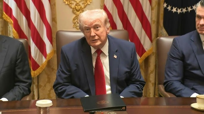 Trump says Iran allowed passage of 10 oil tankers as a 'present'