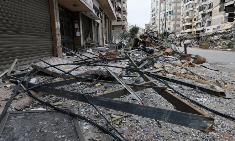 Blasts heard as Lebanese state media says Israel strikes Beirut suburbs