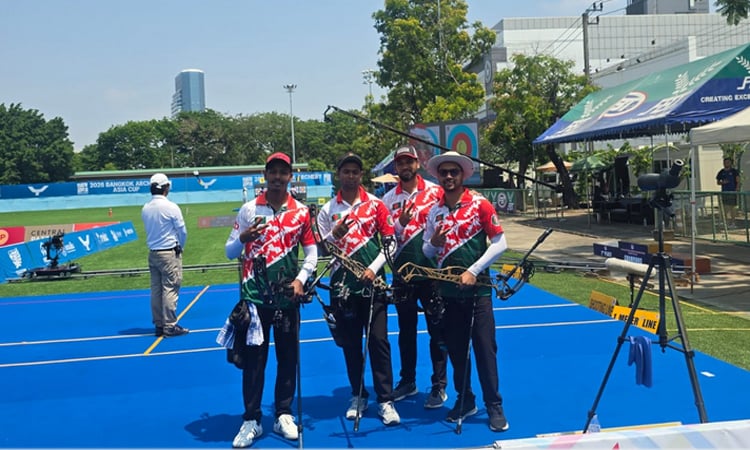 Bangladesh win first-ever compound gold in Asia Cup Archery