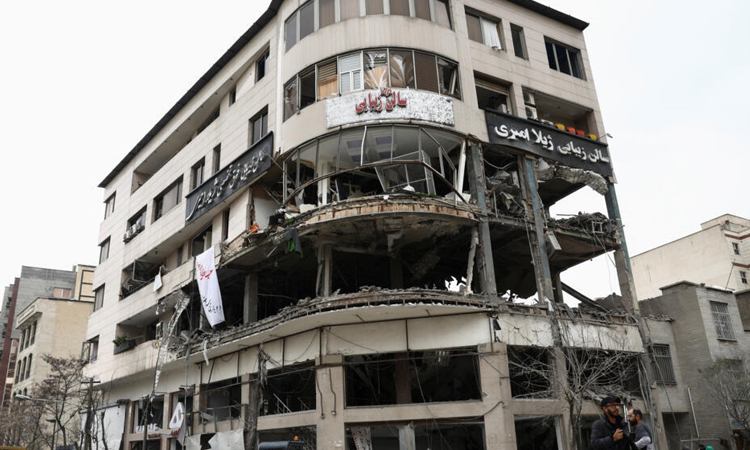 Israel army says striking Iranian military infrastructure across Tehran