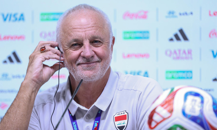 Iraq coach shielding players from war ahead of World Cup bid