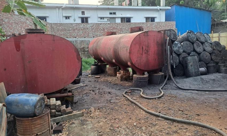 25,000 litres of diesel seized in Ctg
