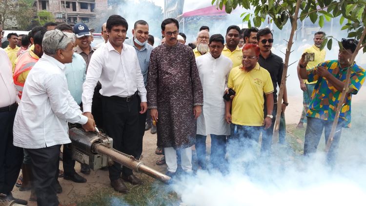 Faridpur launches mosquito control, cleanliness drives