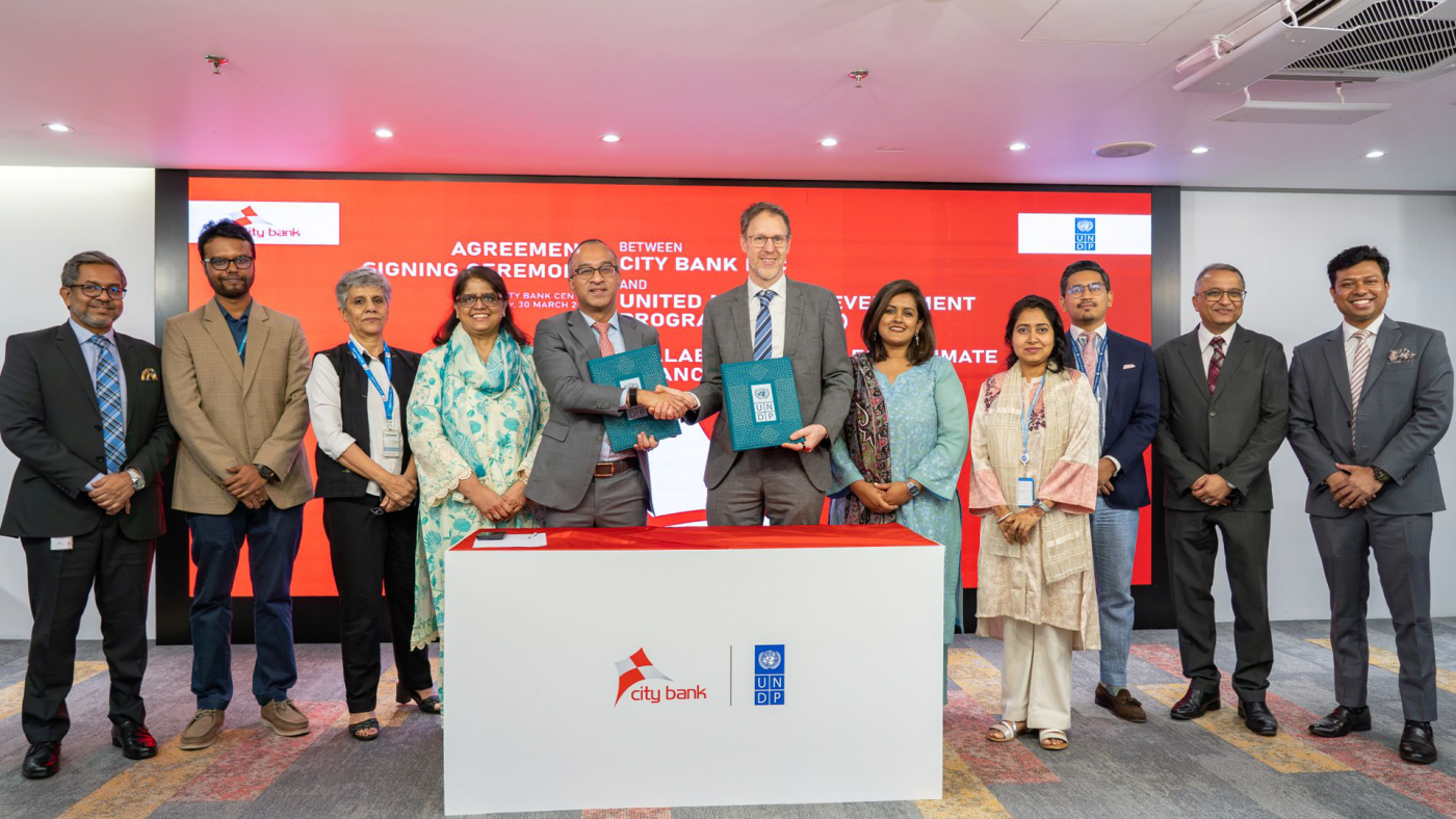 UNDP, City Bank partner to advance Green Bond championing climate finance